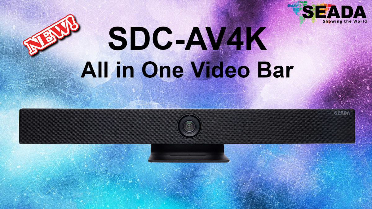 SDC-AV4K, all-in-one video bar