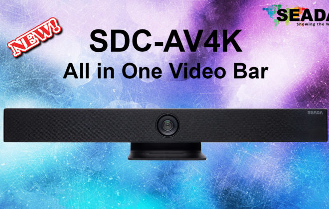 SDC-AV4K, all-in-one video bar