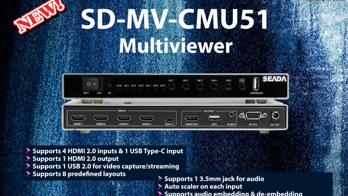 SD-MV-CMU51, multiviewer