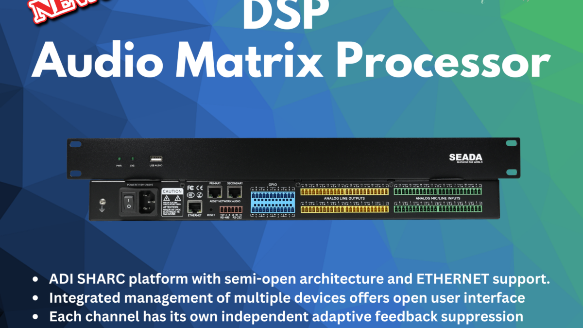 DSP, audio matrix processor