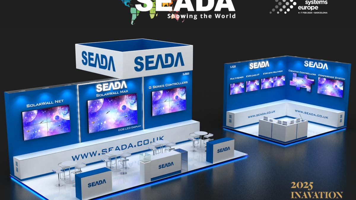 ISE 2025, SEADA stand design.