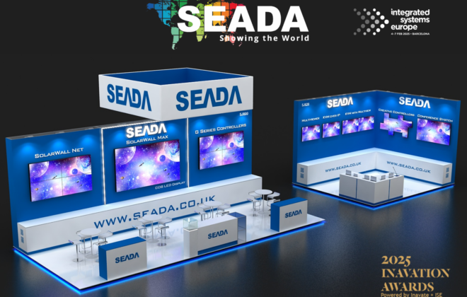 ISE 2025, SEADA stand design.