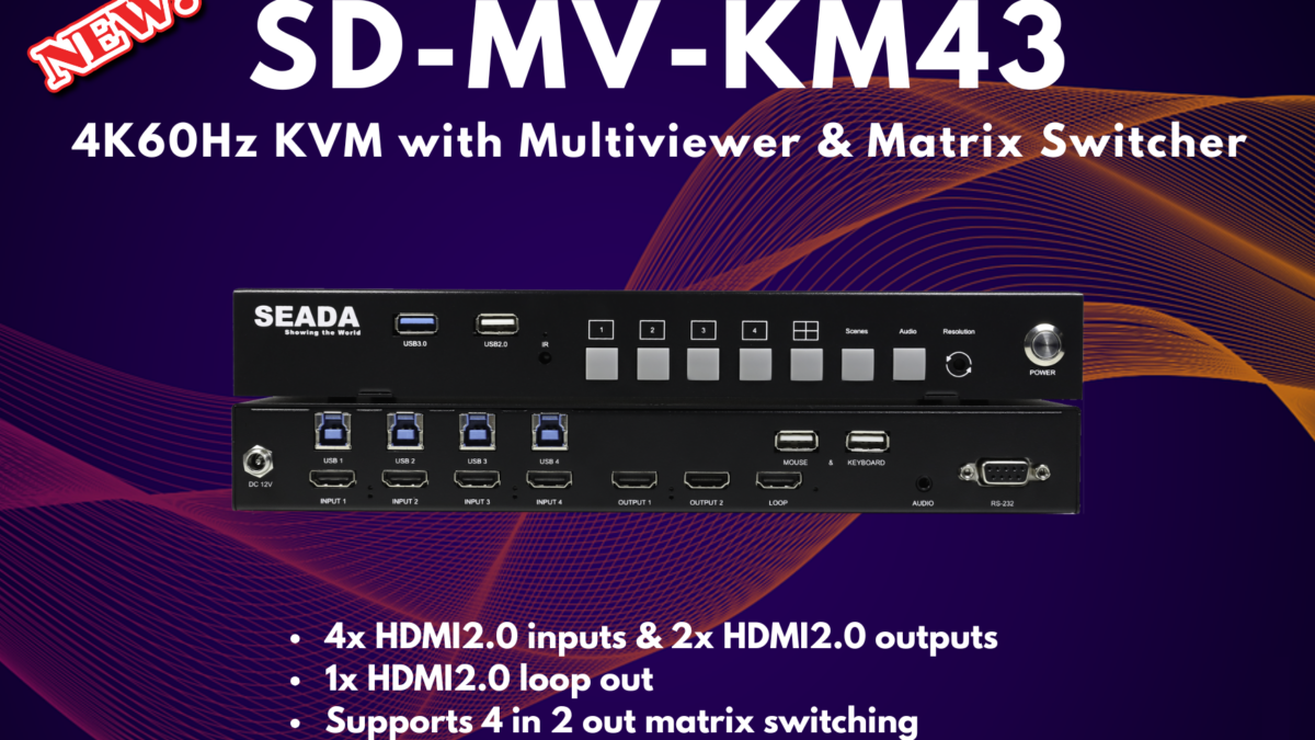 SD-MV-KM43, product launch image.